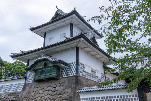 Kanazawa castle view in Japan