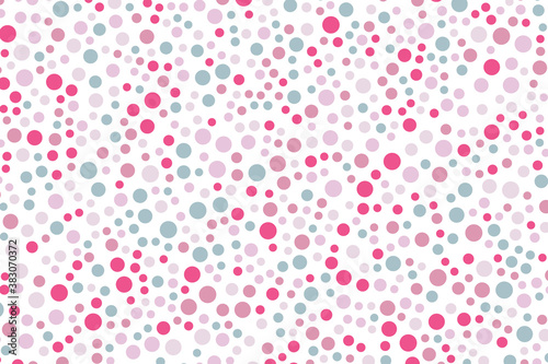 Abstract dotes pattern background different colours