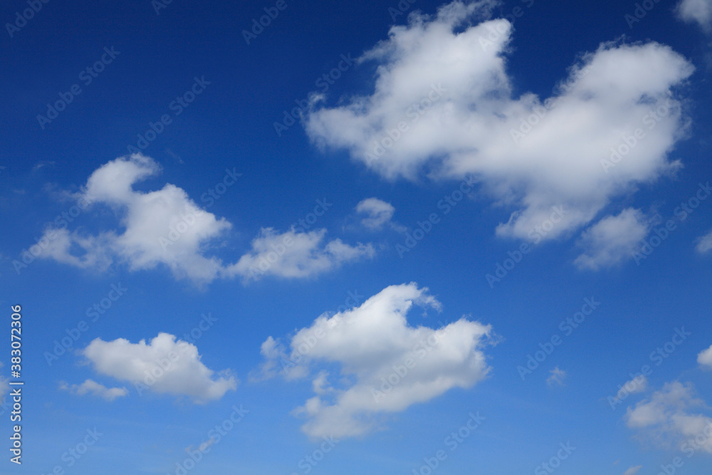 Obraz premium 青空と雲