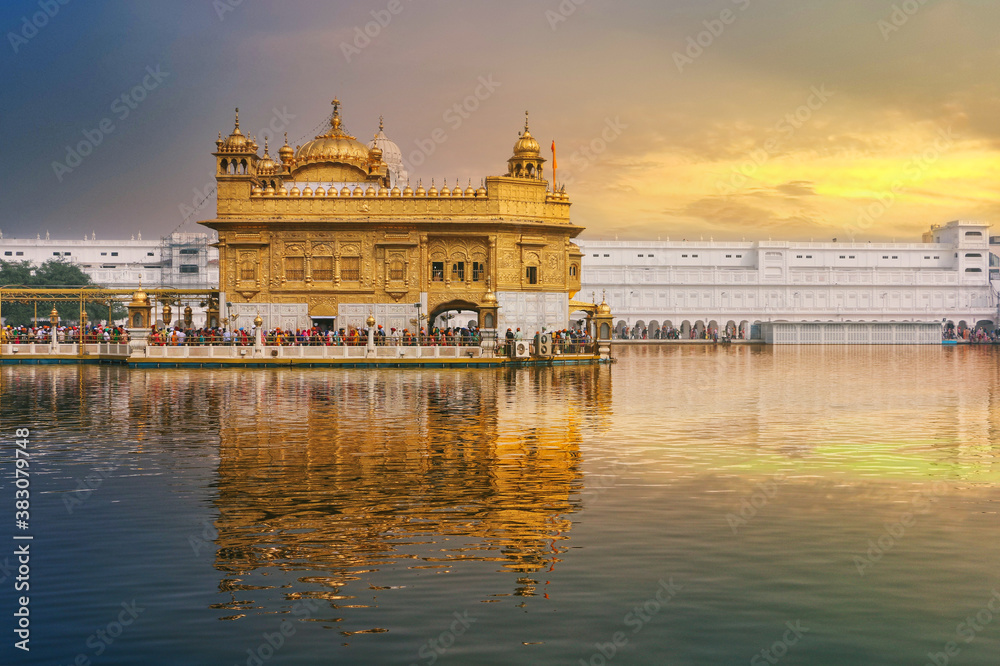 The Golden Temple, also known as Sri Harmandir Sahib (