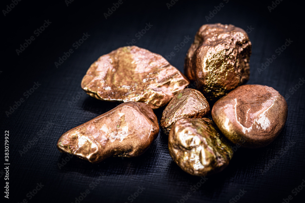Copper nugget, a chemical element with the symbol Cu (from Latin cuprum), at room temperature copper is in a solid state. Copper nugget, a chemical element with the symbol Cu (from Latin cuprum), at room temperature copper is in a solid state.