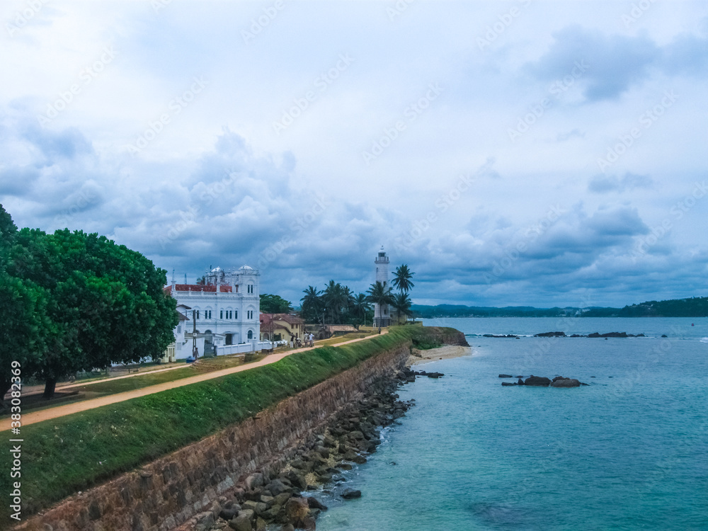 Fort in Galle. Sri Lanka