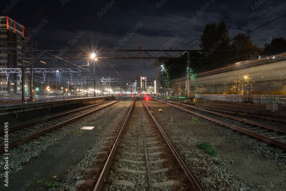 Dutch Railways by night Dutch Railways by night