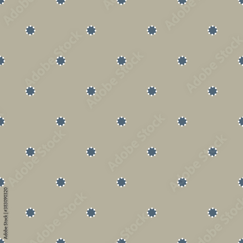 Seamless geometrical simple polka dot pattern.