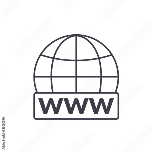 Website Icon. Web vector icon