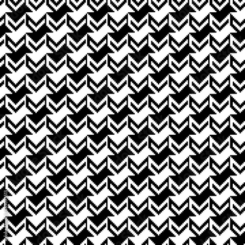 Tessellation art big collection. Black and white geometric pattern set.