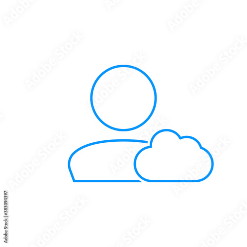 User Cloud Client Account Icon