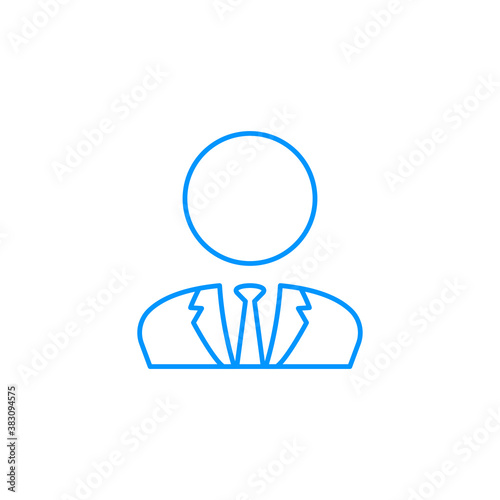 User Businessman Icon. Profile, avatar icon
