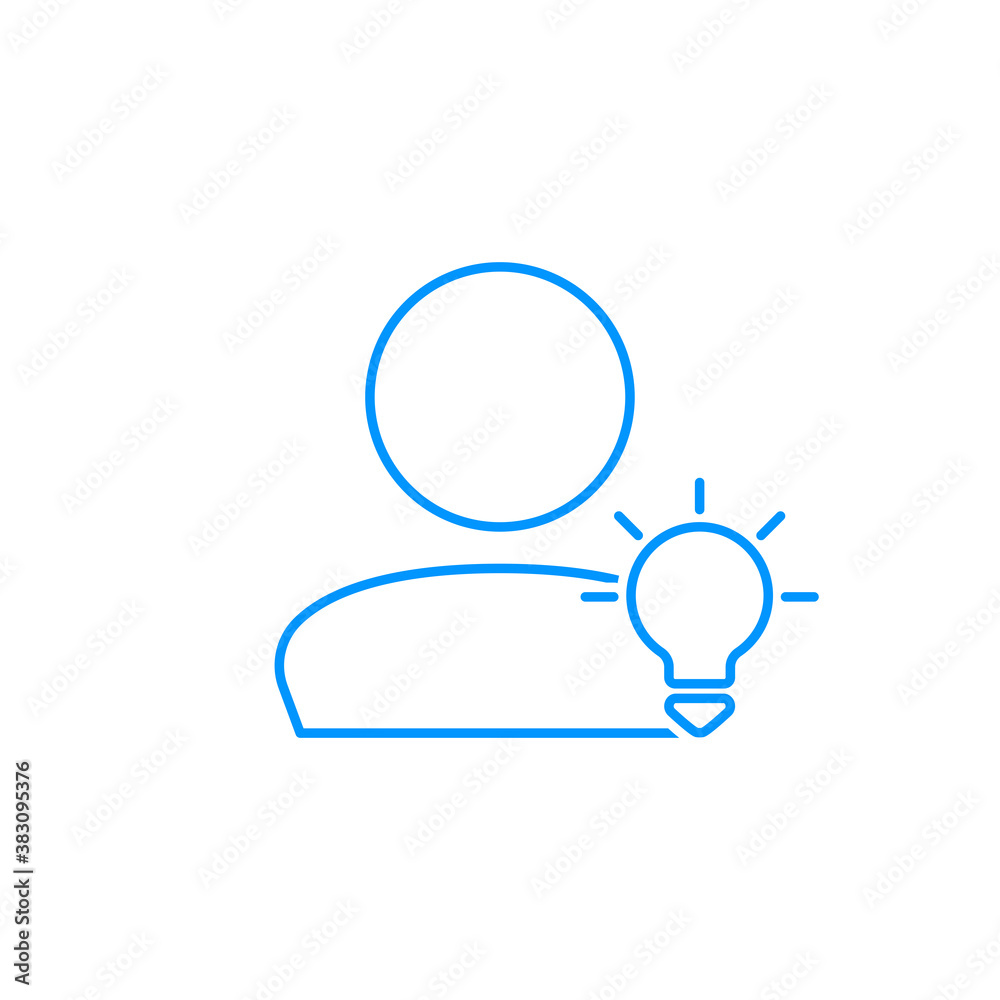 User Idea Icon. Thinking student, person, avatar User Idea Icon. Thinking student, person, avatar