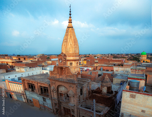 Temple Goassan Lal Das at Kahroor pakka ,old temple aor mandir in puma , Pakistan photo