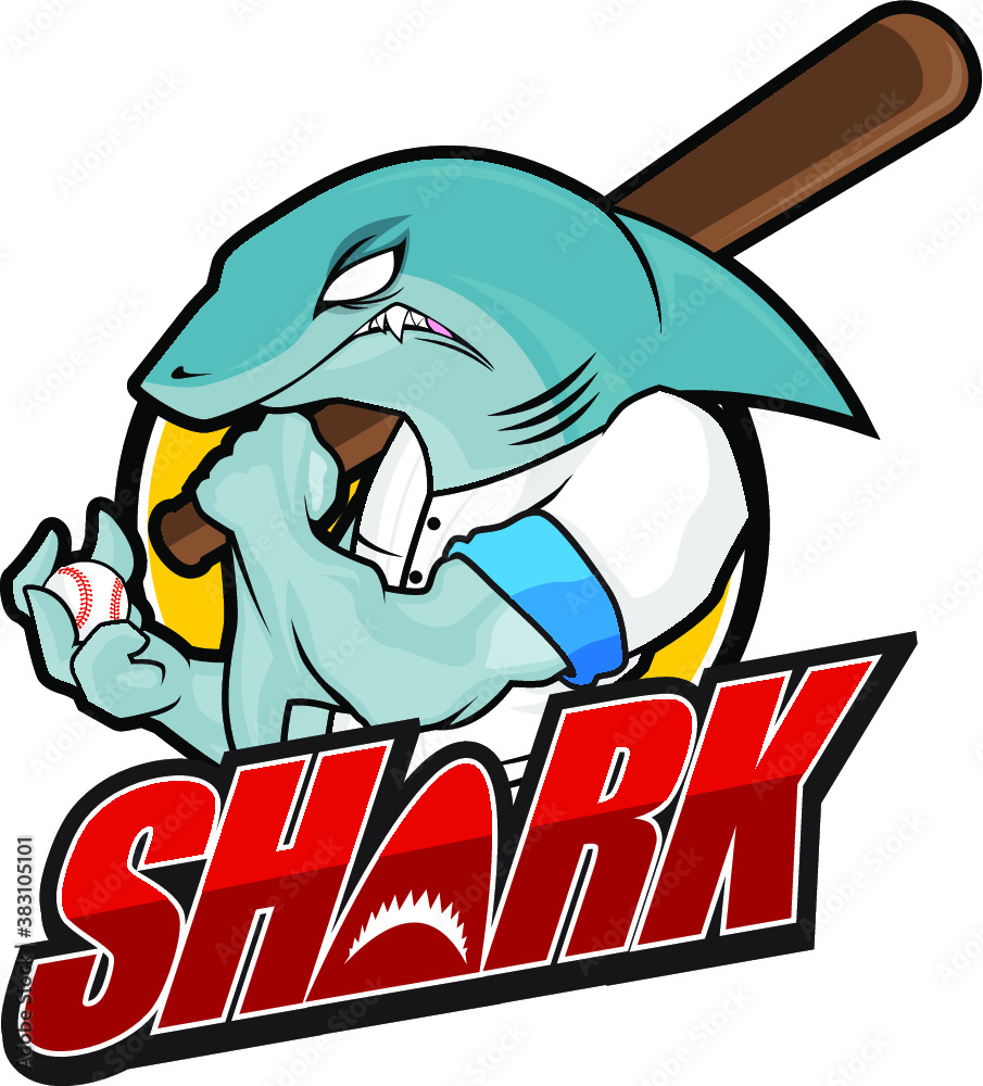 Baseball Mascots - Shark Baseball Mascots - Shark