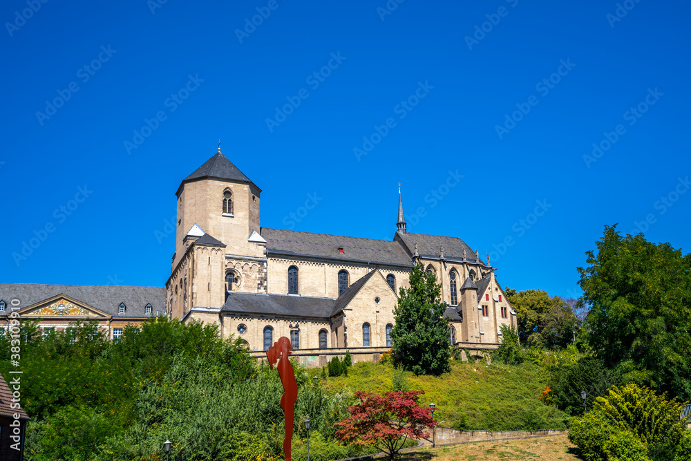 Obraz premium Münster Sankt Vitus, Moenchengladbach, Deutschland 