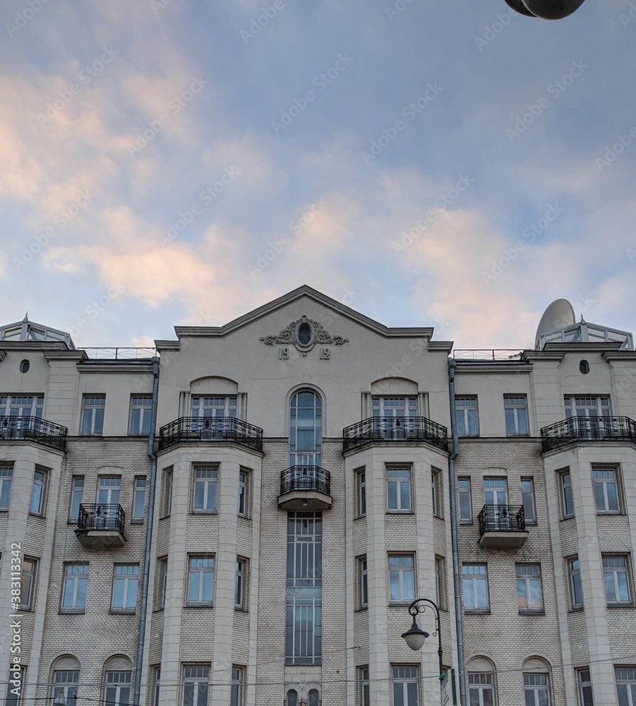 Obraz premium building with sky