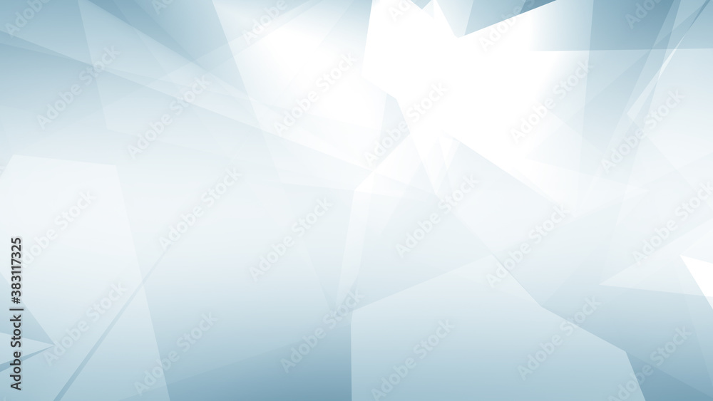 Abstract blue white and gray polygon triangle pattern gradient background. 3d render illustration. Abstract blue white and gray polygon triangle pattern gradient background. 3d render illustration.