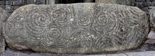 Exterior Rock Art Stones Newgrange Monument