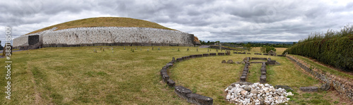 Exterior Of Newgrange Monument 3,200B.C. Ireland photo