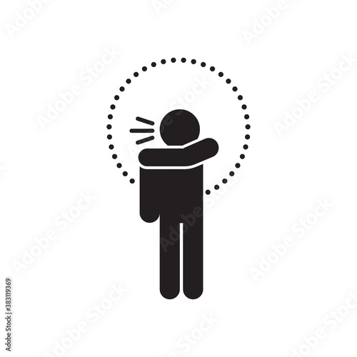 Sneeze or cough into your elbow