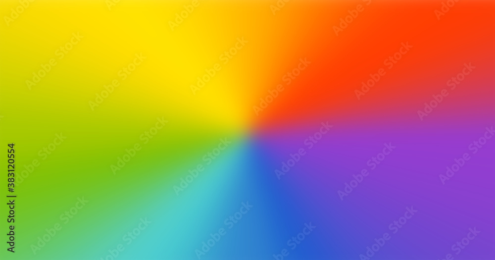CMYK RGB or pms. Color rainbow stripes background with shadow. Cyan ...