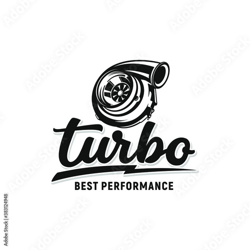 Turbo performance auto logo design inspiration photo