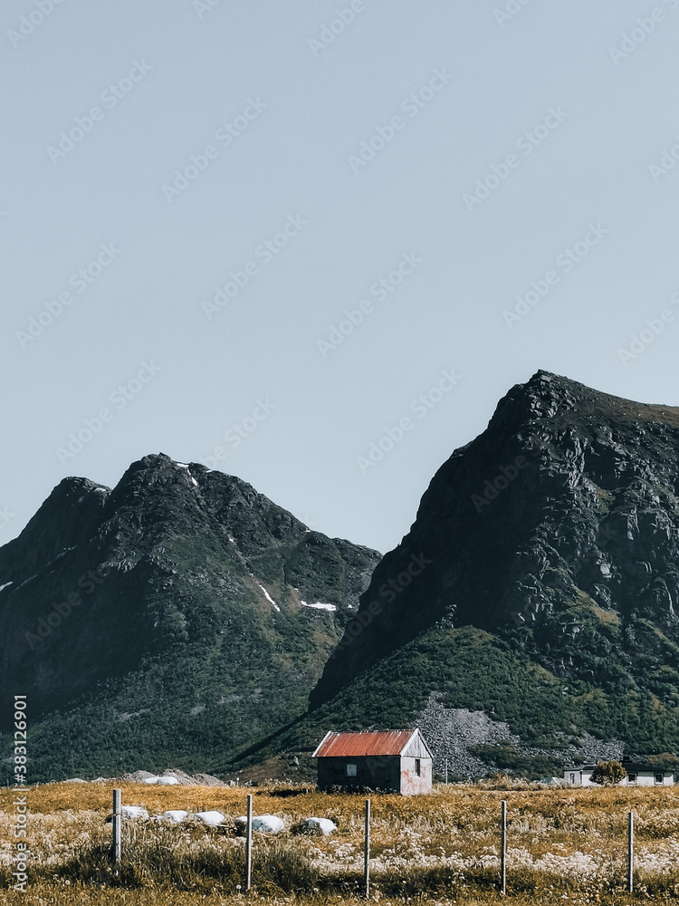 Fototapeta premium church in the mountains