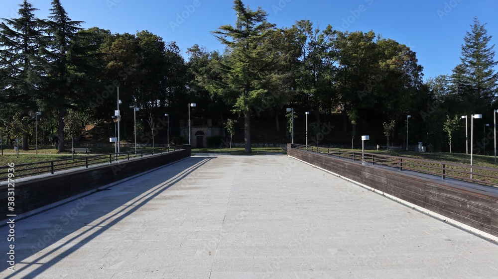 Nusco - Terrazza panoramica a Parco Castello