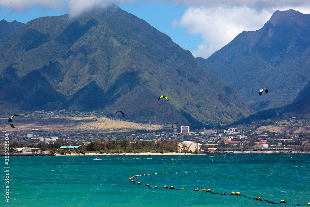 Windsurfing Water Sports on Maui, Hawaii