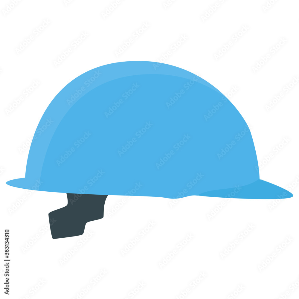 Head protection helmet icon
Head protection helmet icon