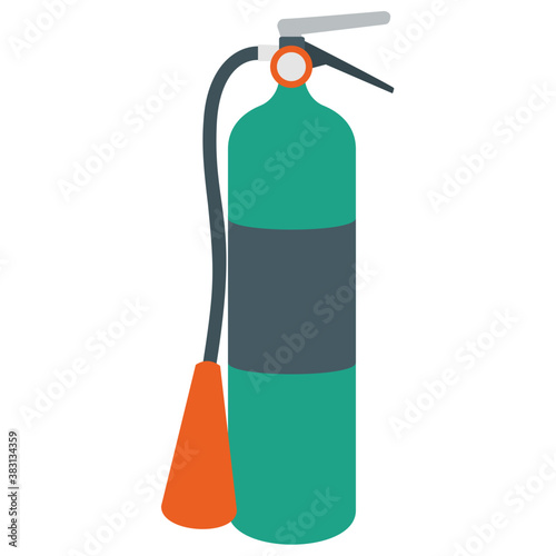 
Pressure vessel fire extinguisher icon

