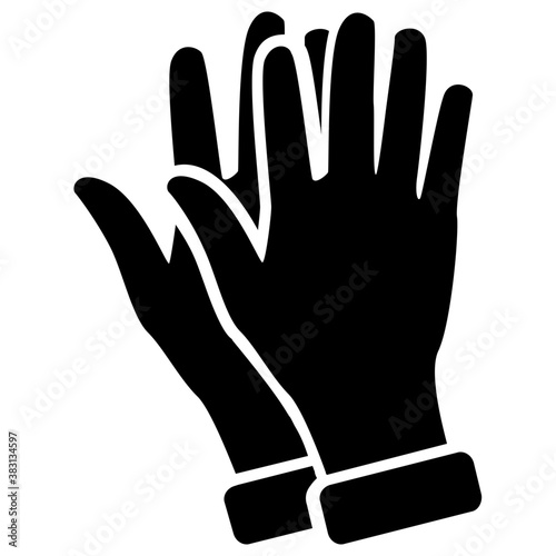 
Hand protection rubber gloves

