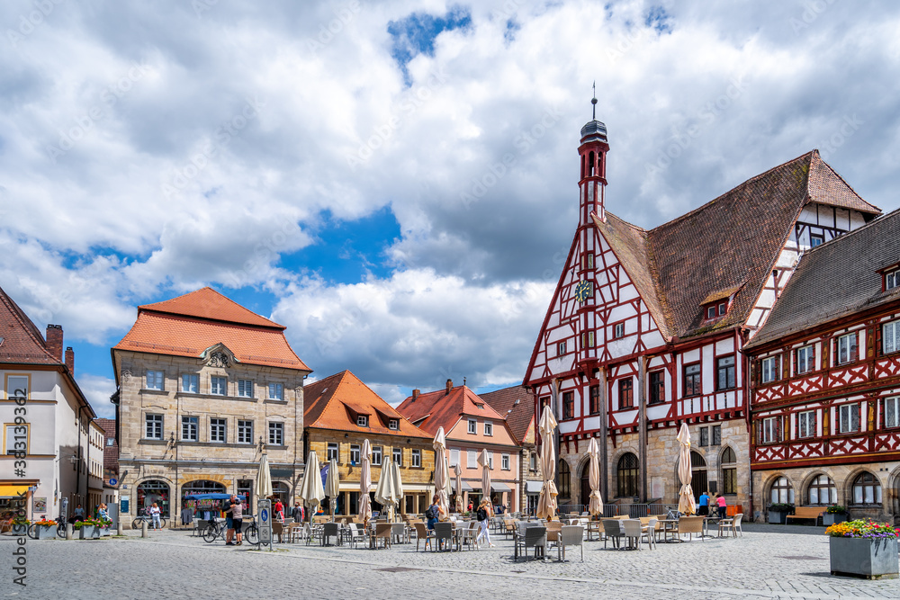 Rathaus, Forchheim in Bayern, Deutschland Rathaus, Forchheim in Bayern, Deutschland