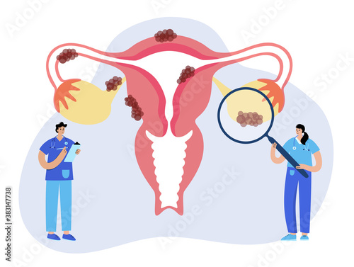 Gynecology clinic concept