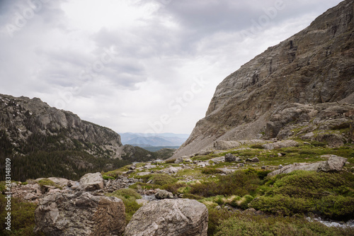 rocks in the mountains