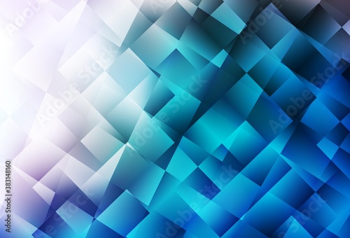 Light BLUE vector layout with lines, rectangles.