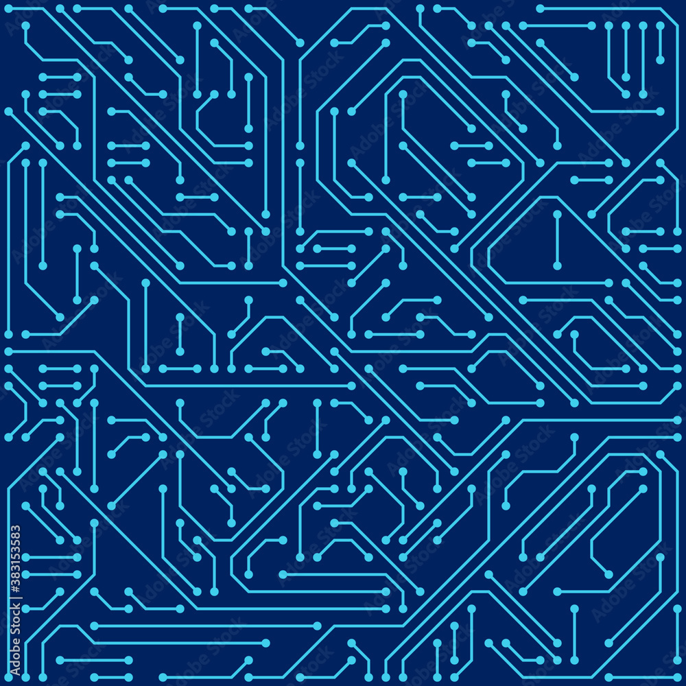 High tech circuit board vector background High tech circuit board vector background