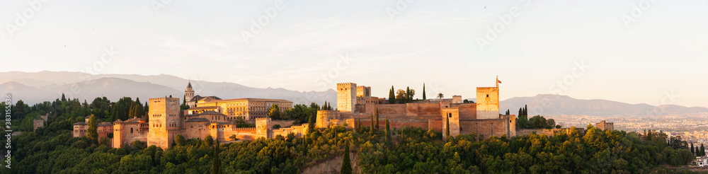 Alhambra golden morning