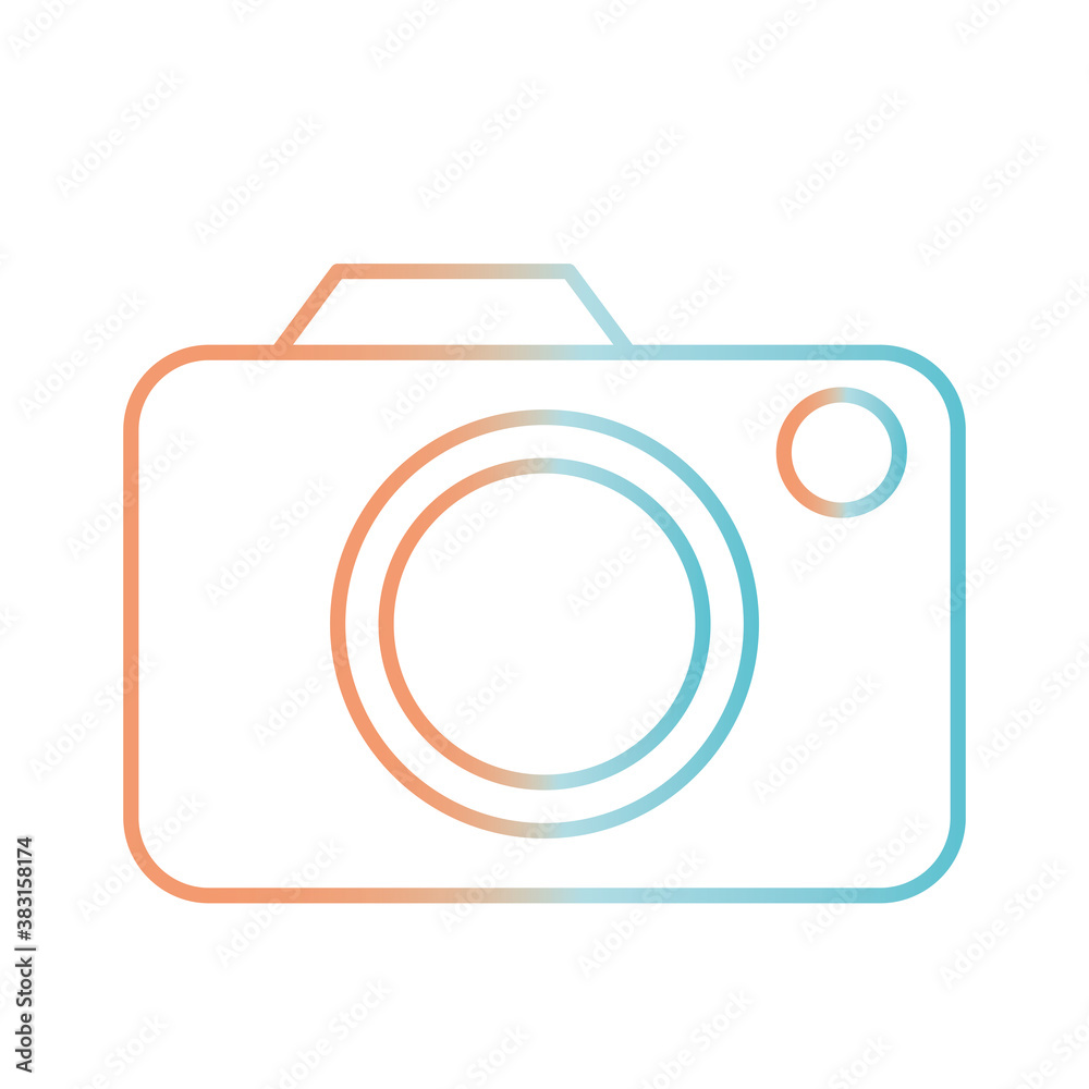 camera device gradient style icon vector design camera device gradient style icon vector design