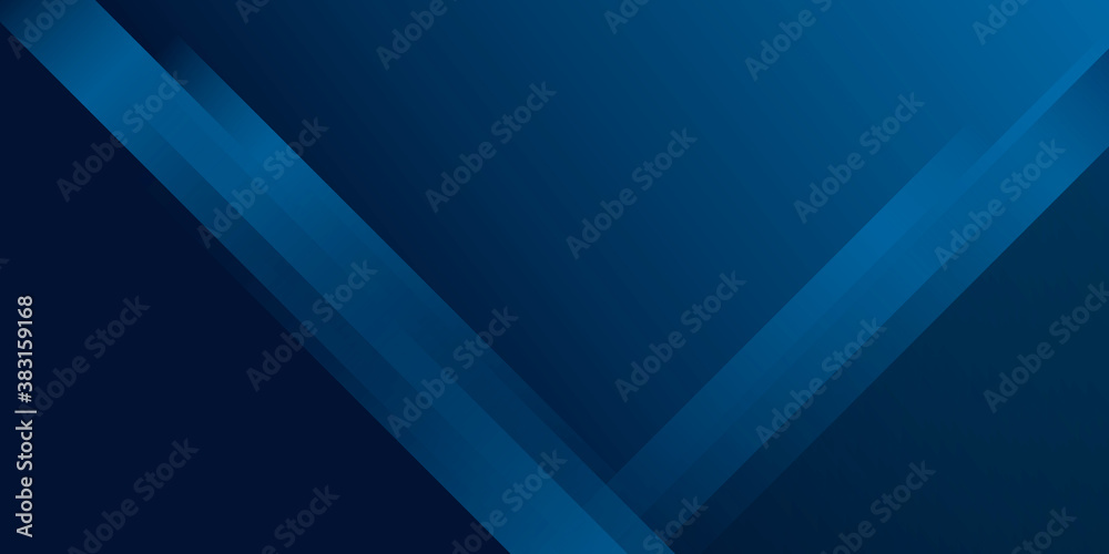 Obraz premium Blue abstract background vector with blank space for text. 