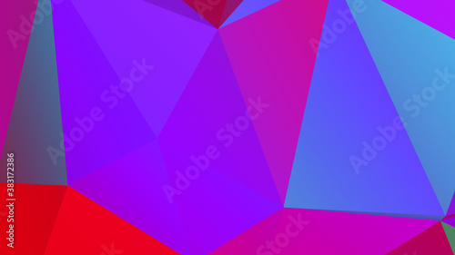 Abstract Color Polygon Background Design  Abstract Geometric Origami Style With Gradient. Presentation  Website  Backdrop  Cover  Banner  Pattern Template