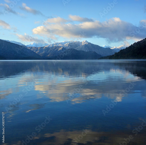 Lake Kaniere In Early Morning, New Zealand