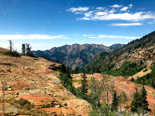 View from the mountains of Utah