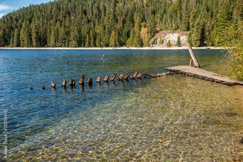 Tyee II Shipwreck On Priest Lake, Idaho. photo