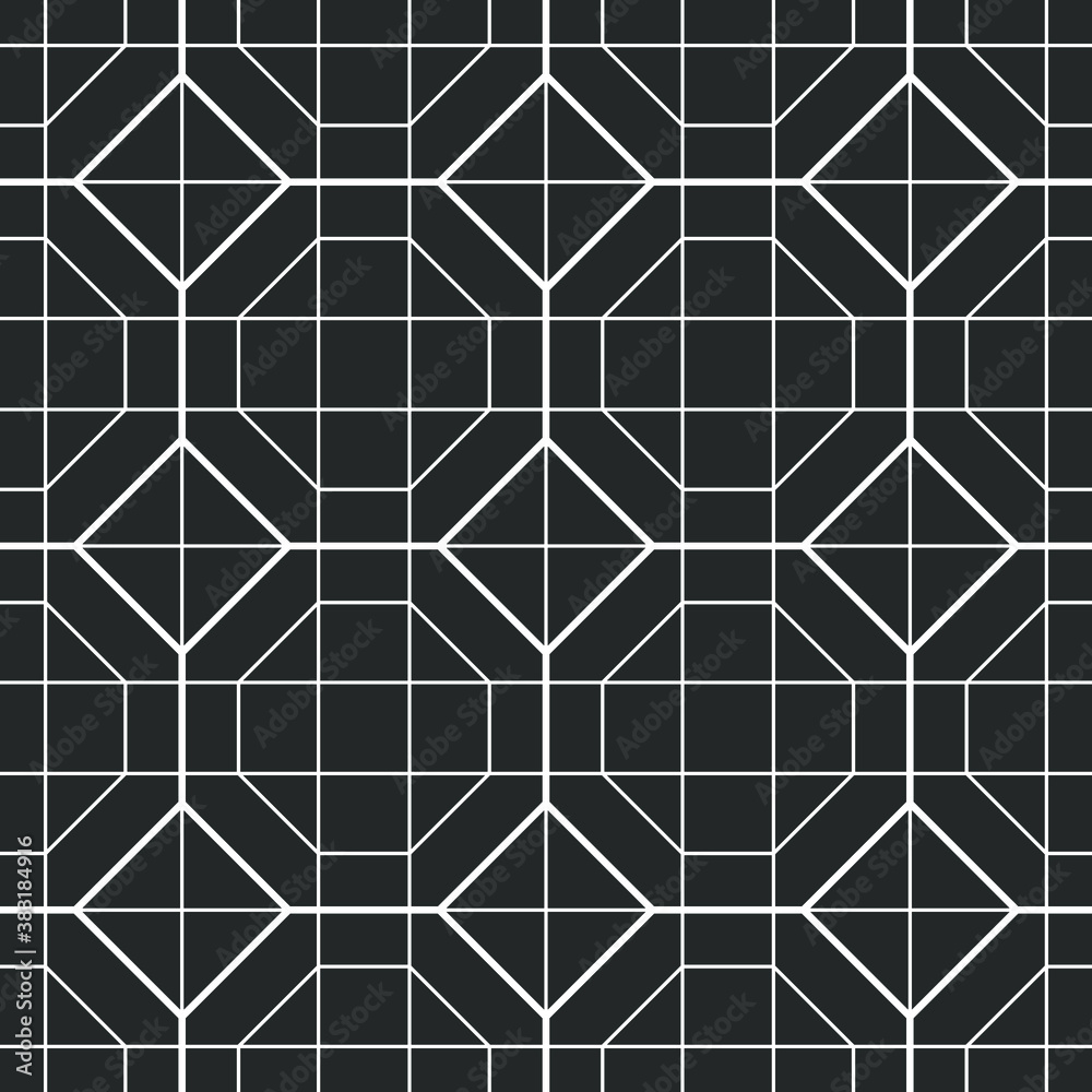 Art deco pattern Vector background.