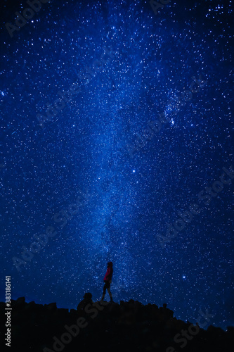Starry Milky Way, Mauna Kea, Hawaii