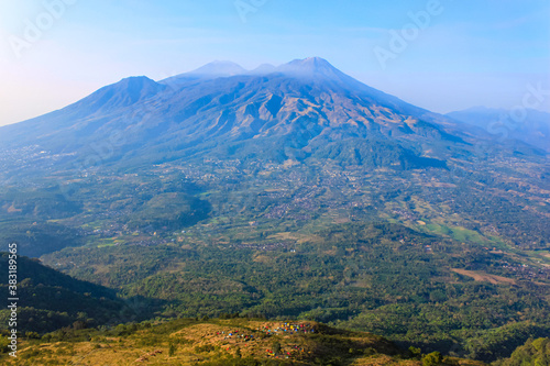 Semeru Mountain also known as Mahameru Mountain in Indonesia