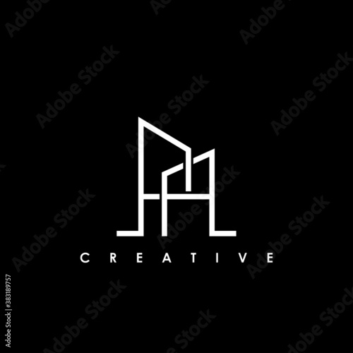 PA Letter Initial Logo Design Template Vector Illustration	
