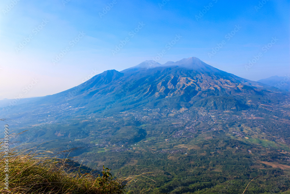 Semeru Mountain also known as Mahameru Mountain in Indonesia