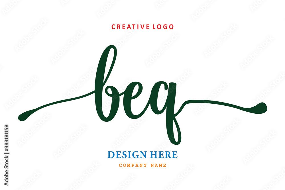 The simple BEQ font arrangement logo is easy to understand and authoritative The simple BEQ font arrangement logo is easy to understand and authoritative