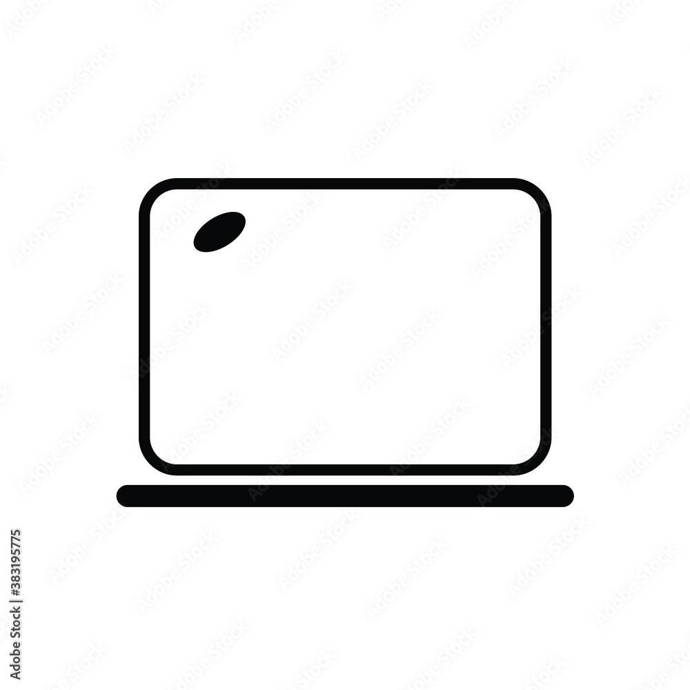 Computer laptop icon