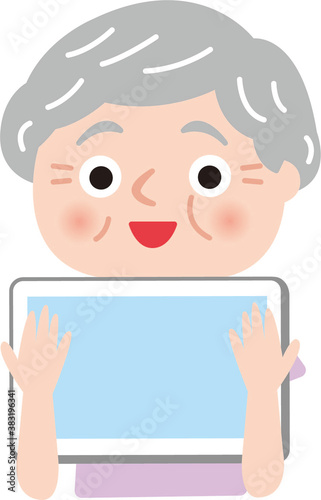 シニア女性　アイパット　わかる