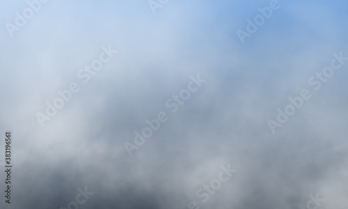 Abstract white smoke on dark blue light color background